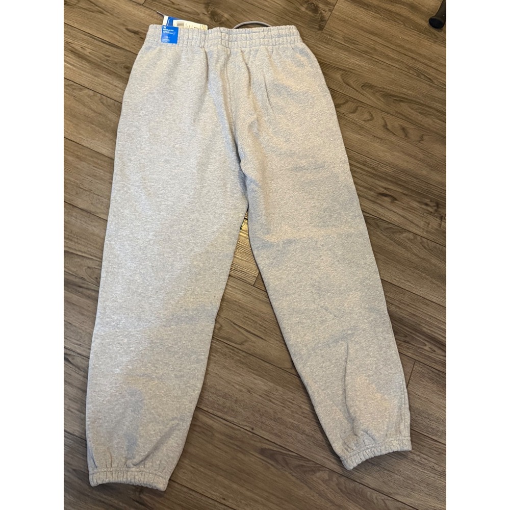 adidas Originals Adicolor Essentials Fleece Joggers Grey Sweatpants HF7473 NWT L - Picture 3 of 5